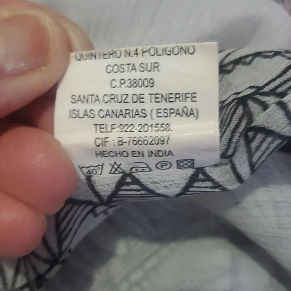 Elephant Print Kaftan One Size - Picture 7 of 8